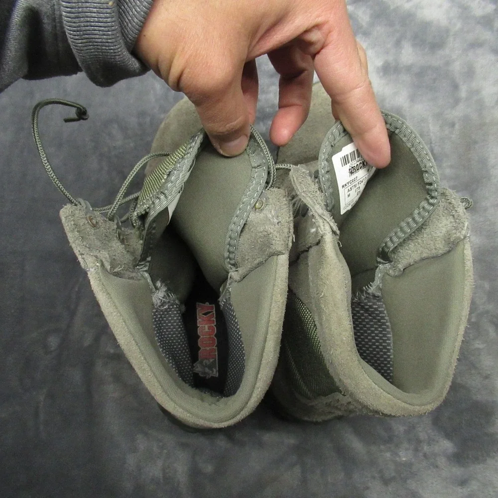 Rocky S2V Boots Mens 9M Green Enhanced Jungle‎ Puncture Resistant C027 Steel Toe